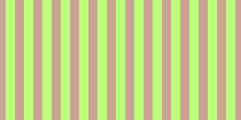 #bdff7d, #caa393 vertical lines, thirty pixels wide, thirty-one pixels apart