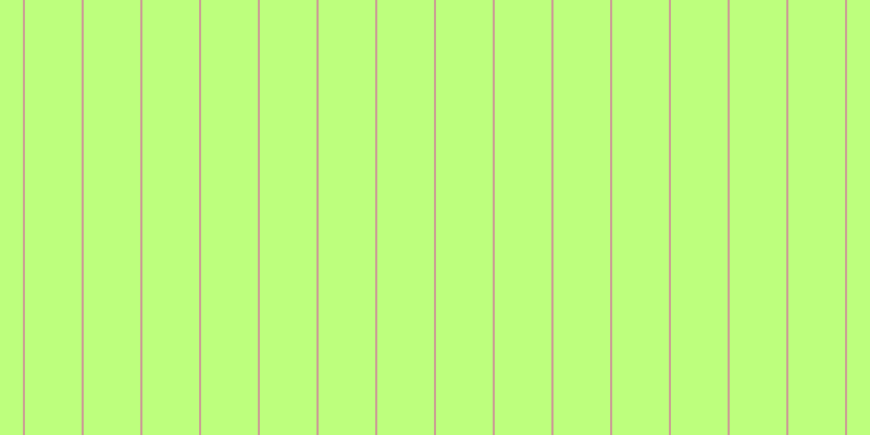#bdff7d, #caa393 vertical lines, two pixels wide, fifty-two pixels apart
