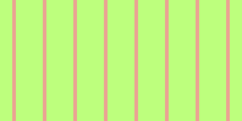 #bdff7d, #eba393 vertical lines, twelve pixels wide, eighty-nine pixels apart