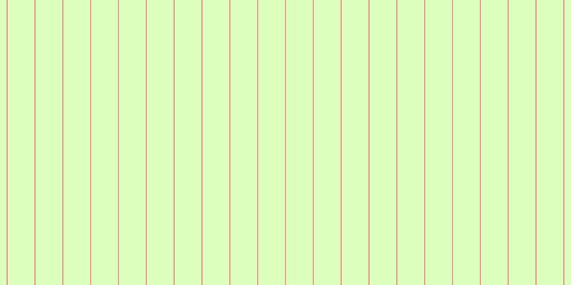 #bdff7d (50%), #eba393 vertical lines, two pixels wide, thirty-seven pixels apart