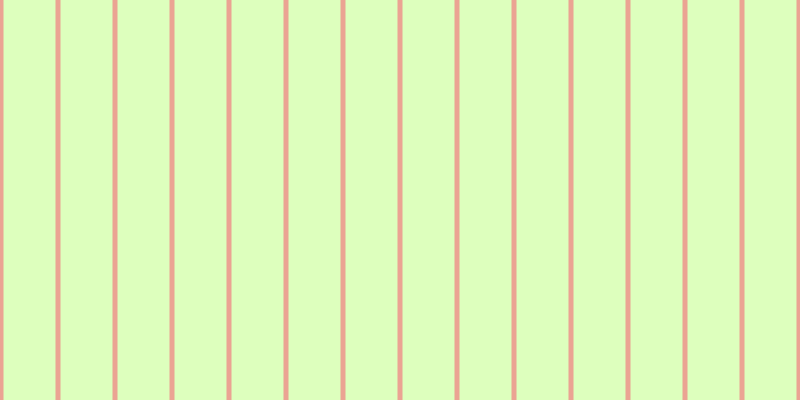 #bdff7d (50%), #eba393 vertical lines, five pixels wide, fifty-two pixels apart
