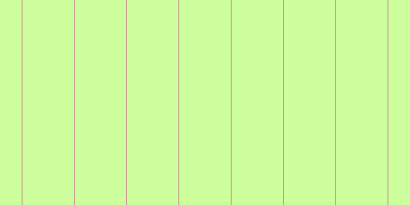 #bdff7d (75%), #caa393 vertical lines, two pixels wide, one hundred pixels apart