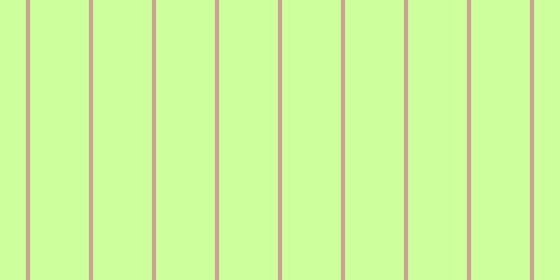 #bdff7d (75%), #caa393 vertical lines, six pixels wide, eighty-four pixels apart