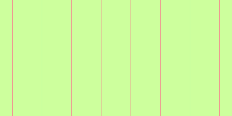 #bdff7d (75%), #eba393 vertical lines, two pixels wide, one hundred pixels apart