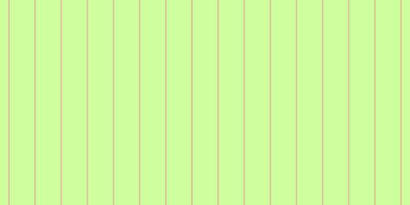 #bdff7d (75%), #eba393 vertical lines, two pixels wide, forty-nine pixels apart