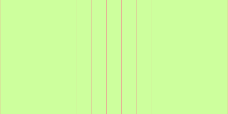 #bdff7d (75%), #eba393 vertical lines, one pixels wide, fifty-two pixels apart