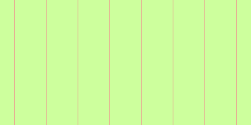 #bdff7d (75%), #eba393 vertical lines, two pixels wide, ninety-nine pixels apart