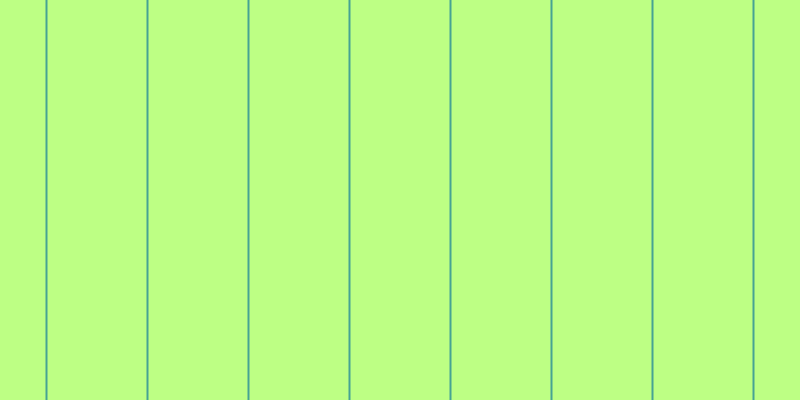 #bdff84, #46a393 vertical lines, two pixels wide, ninety-nine pixels apart