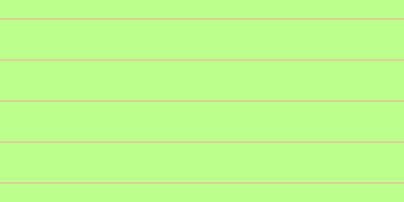 #bdff8d, #dbd393 horizontal lines, four pixels wide, seventy-seven pixels apart
