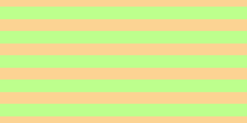 #bdff8d, #fcd393 horizontal lines, thirty-eight pixels wide, forty-one pixels apart