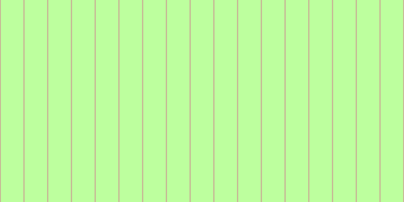 #bdff9e, #caa393 vertical lines, two pixels wide, forty-five pixels apart