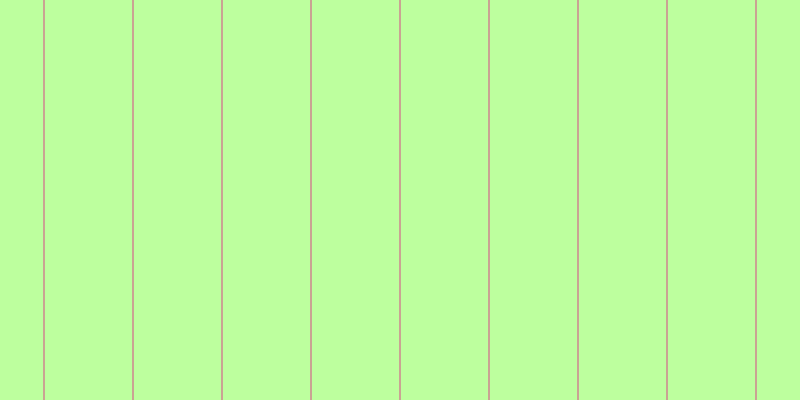 #bdff9e, #caa393 vertical lines, two pixels wide, eighty-seven pixels apart