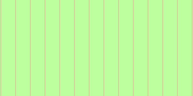 #bdff9e, #eba393 vertical lines, two pixels wide, fifty-nine pixels apart