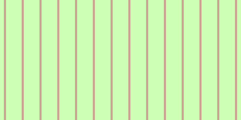 #bdff9e (75%), #caa393 vertical lines, seven pixels wide, fifty-two pixels apart