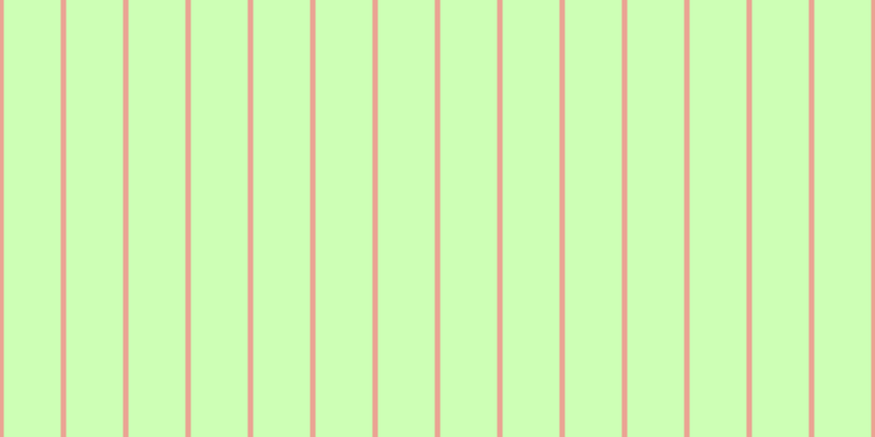 #bdff9e (75%), #eba393 vertical lines, five pixels wide, fifty-two pixels apart