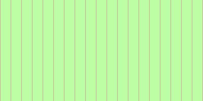#bdffa5, #caa393 vertical lines, two pixels wide, forty pixels apart