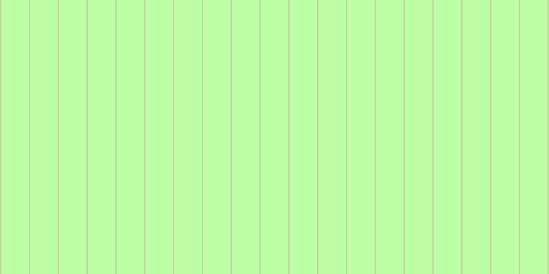 #bdffa5, #caa393 vertical lines, one pixels wide, forty-one pixels apart