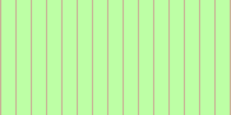 #bdffa5, #caa393 vertical lines, four pixels wide, forty-nine pixels apart