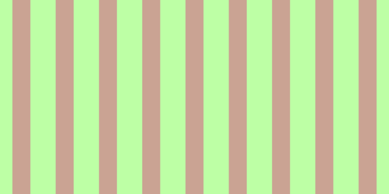 #bdffa5, #caa393 vertical lines, thirty-seven pixels wide, fifty-two pixels apart