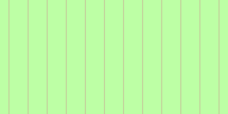 #bdffa5, #caa393 vertical lines, two pixels wide, sixty-five pixels apart