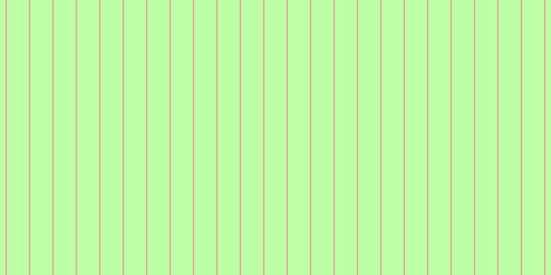#bdffa5, #eba393 vertical lines, two pixels wide, thirty-two pixels apart