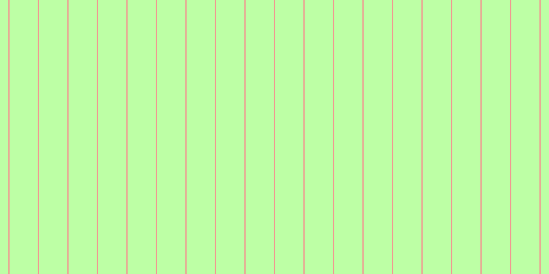#bdffa5, #eba393 vertical lines, two pixels wide, forty-one pixels apart