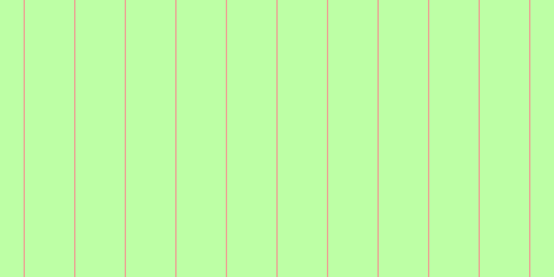 #bdffa5, #eba393 vertical lines, two pixels wide, seventy-one pixels apart