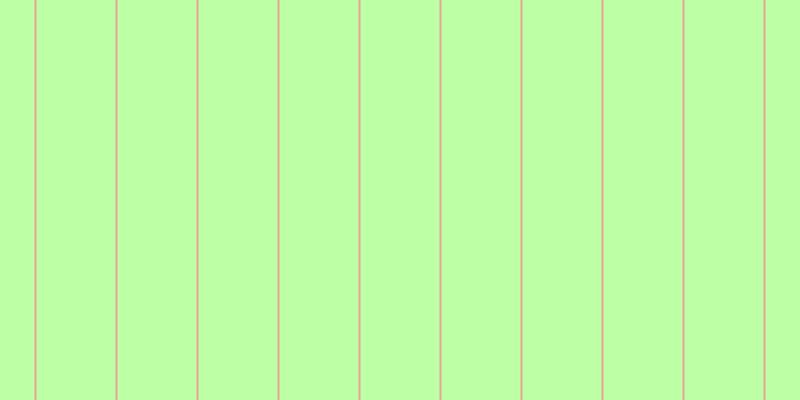 #bdffa5, #eba393 vertical lines, two pixels wide, seventy-nine pixels apart