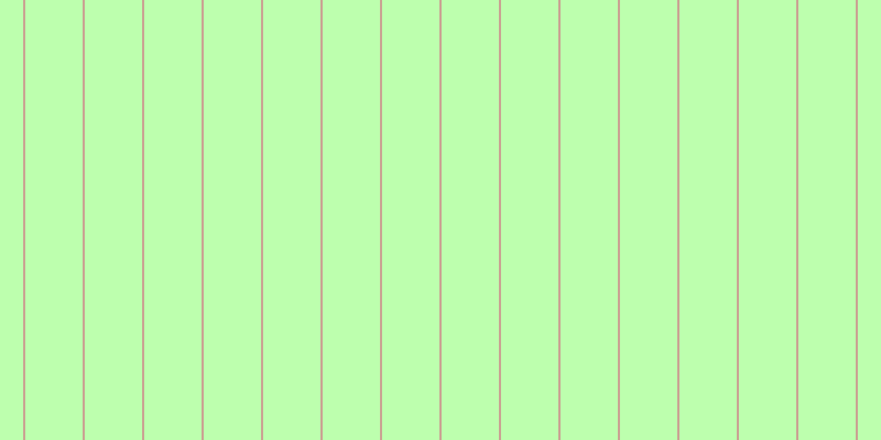 #bdffae, #caa393 vertical lines, two pixels wide, fifty-two pixels apart