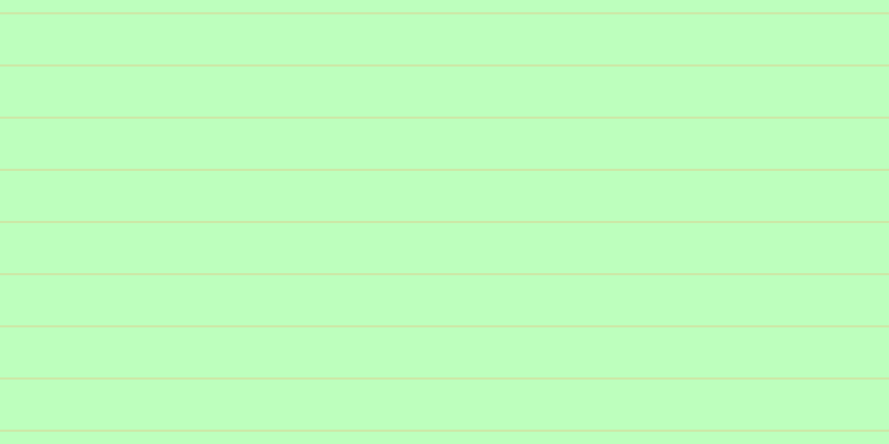#bdffbd, #dbd393 horizontal lines, one pixels wide, forty-six pixels apart