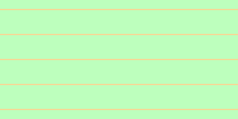 #bdffbd, #fcd393 horizontal lines, four pixels wide, eighty pixels apart