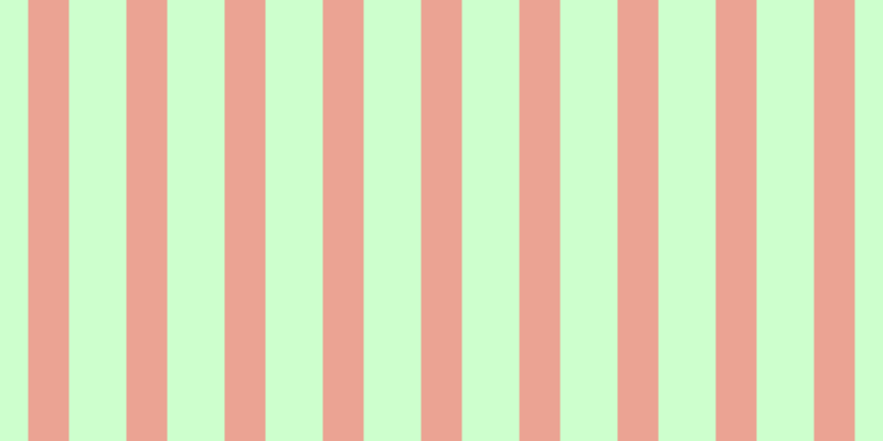 #bdffbd (75%), #eba393 vertical lines, thirty-seven pixels wide, fifty-two pixels apart