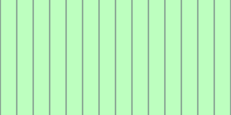 #bdffbf, #88a393 vertical lines, five pixels wide, fifty-two pixels apart