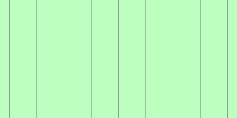 #bdffbf, #88a393 vertical lines, two pixels wide, ninety pixels apart