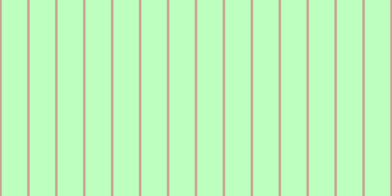 #bdffbf, #caa393 vertical lines, five pixels wide, fifty-two pixels apart