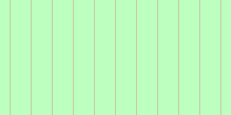 #bdffbf, #caa393 vertical lines, two pixels wide, seventy-one pixels apart