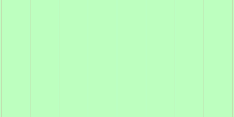 #bdffbf, #caa393 vertical lines, two pixels wide, ninety-seven pixels apart