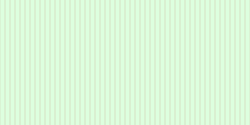 #bdffbf (50%), #caa393 vertical lines, one pixels wide, fifteen pixels apart