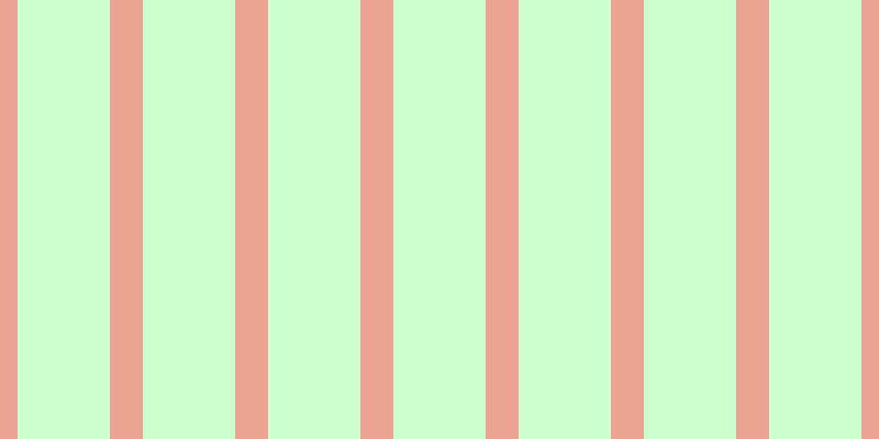 #bdffbf (75%), #eba393 vertical lines, thirty pixels wide, eighty-four pixels apart