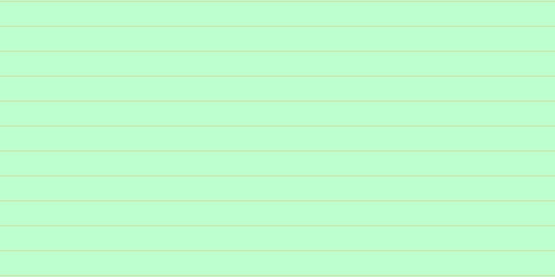 #bdffce, #dbd393 horizontal lines, one pixels wide, thirty-five pixels apart