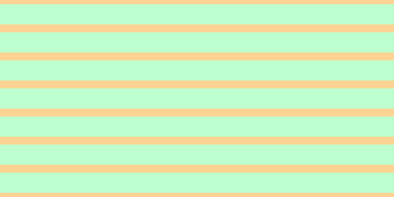 #bdffce, #fcd393 horizontal lines, sixteen pixels wide, forty-one pixels apart
