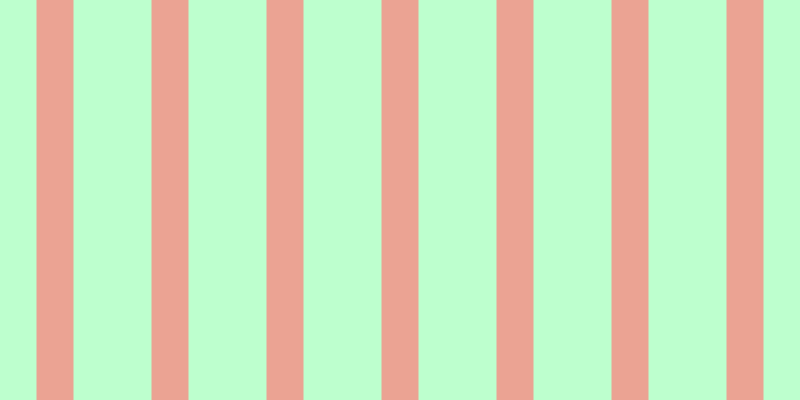 #bdffce, #eba393 vertical lines, thirty-seven pixels wide, seventy-eight pixels apart