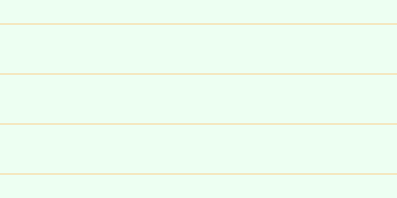 #bdffce (25%), #fcd393 horizontal lines, two pixels wide, ninety-nine pixels apart