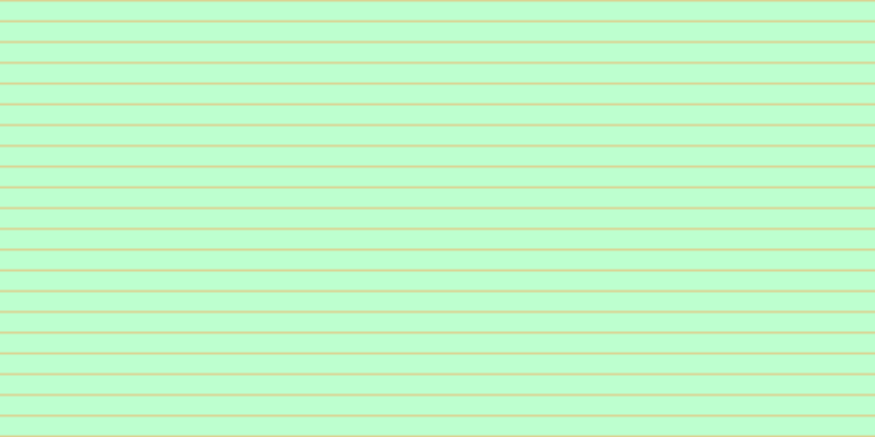 #bdffcf, #dbd393 horizontal lines, two pixels wide, seventeen pixels apart