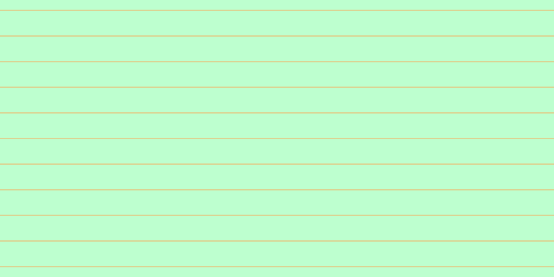 #bdffcf, #dbd393 horizontal lines, two pixels wide, thirty-five pixels apart