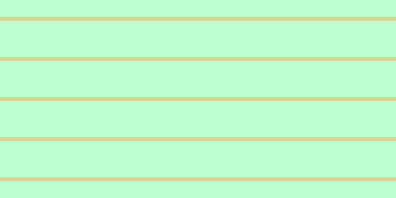 #bdffcf, #dbd393 horizontal lines, eight pixels wide, seventy-three pixels apart