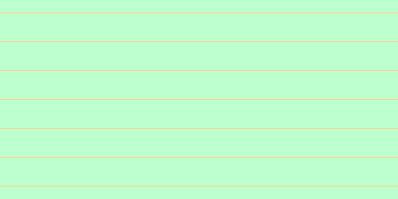 #bdffcf, #fcd393 horizontal lines, two pixels wide, fifty-six pixels apart