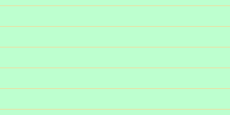 #bdffcf, #fcd393 horizontal lines, two pixels wide, seventy pixels apart