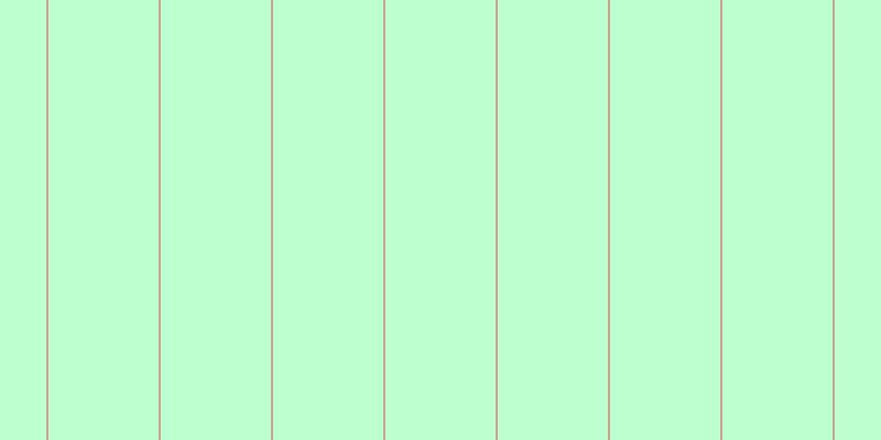 #bdffcf, #caa393 vertical lines, two pixels wide, one hundred pixels apart