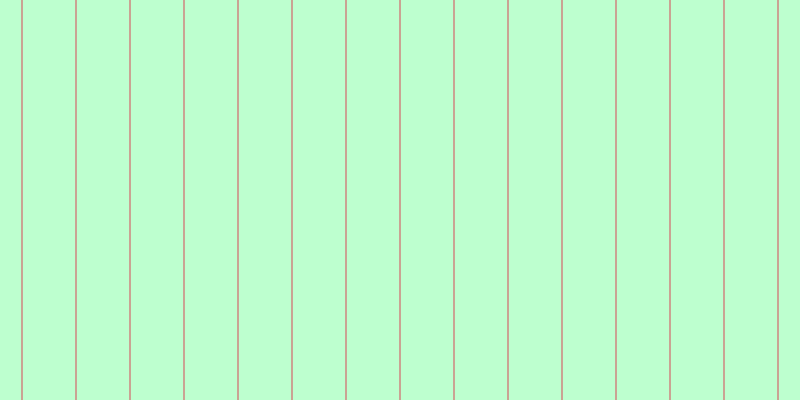 #bdffcf, #caa393 vertical lines, two pixels wide, fifty-two pixels apart